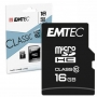 EMTEC-Micro SD 16GB - ECMSDM16GH