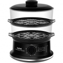 TEFAL-Cuiseur Vapeur 2 Etages Noir - VC140131