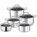 TEFAL-Serie 5 Saucepan + Cv Inox Intuition - A702SC85