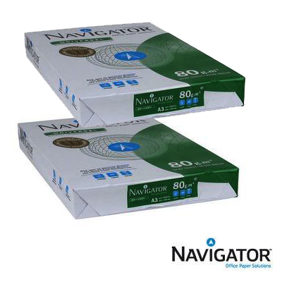 Rame Papier Navigator A3 - 80gr - 500 Feuilles